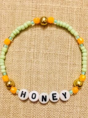 Handmade Honey (Showgirl) Friendship Bracelet for Adults and Kids